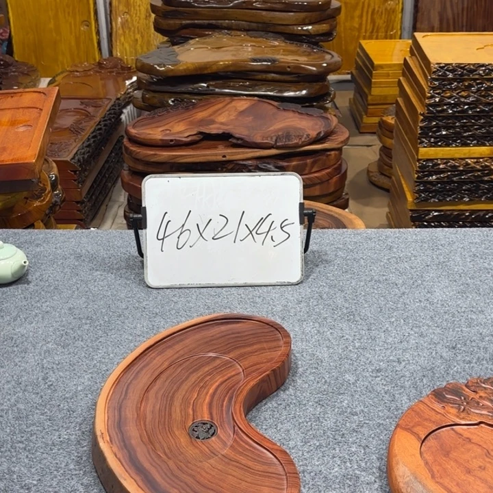 茶***痴整板无拼接实木茶盘