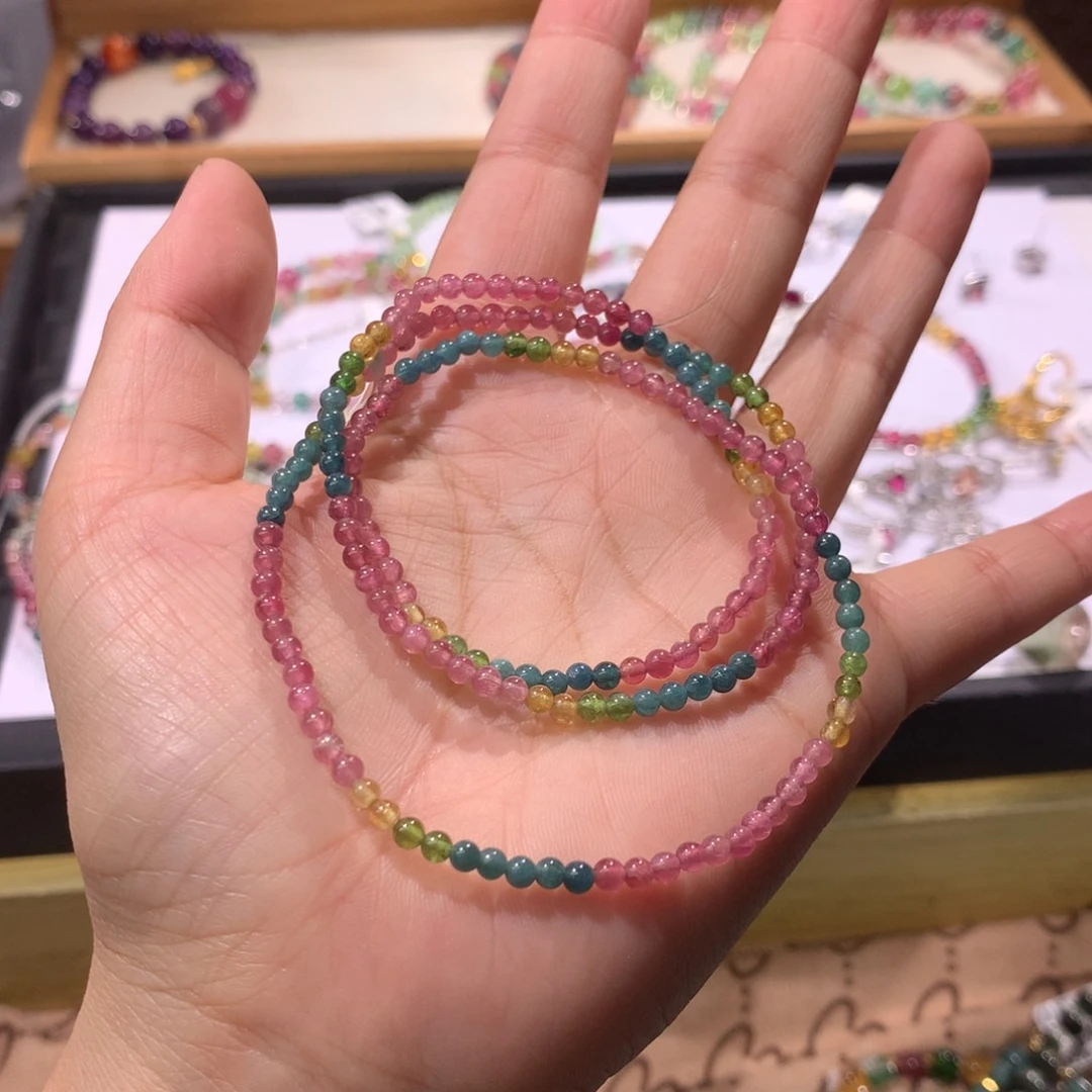 未镶嵌手链碧玺手串