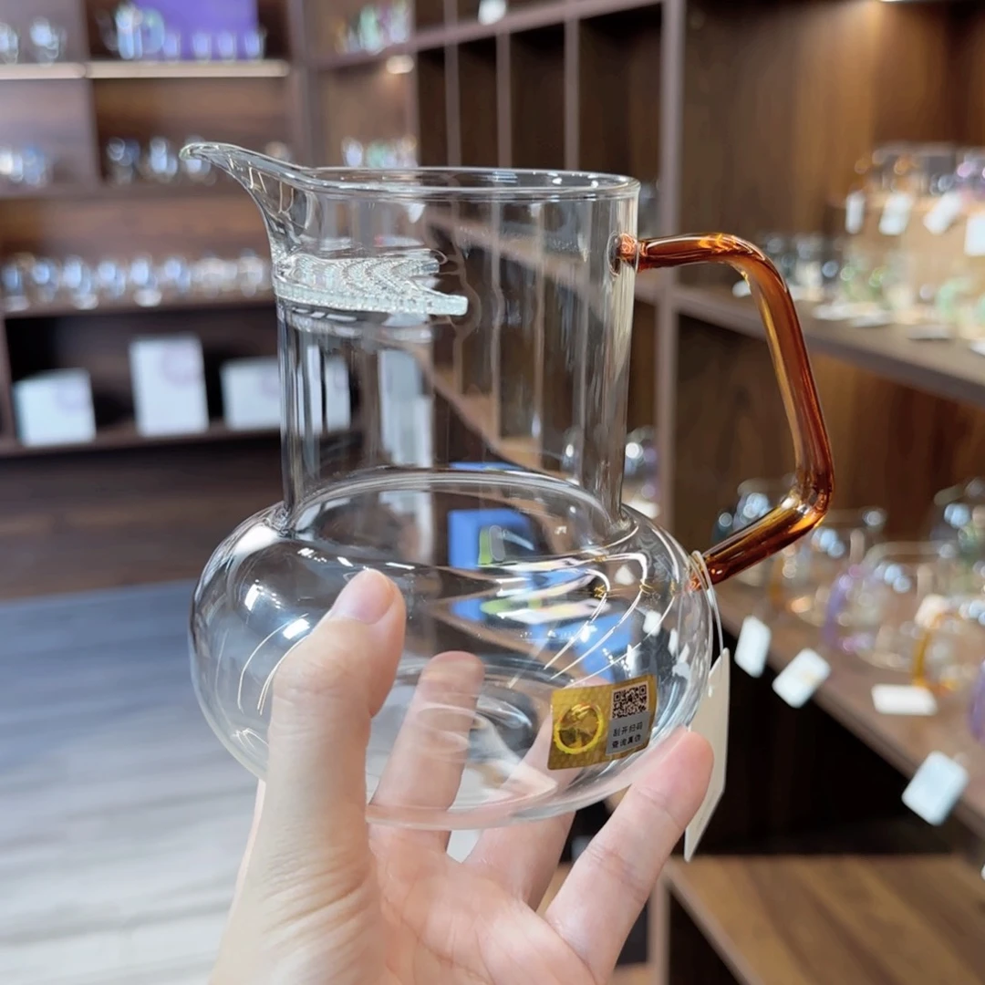 禾器双恒煮茶器琥珀色，