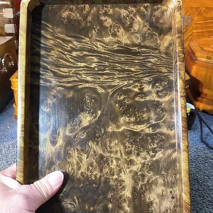 金丝楠阴沉木盘子