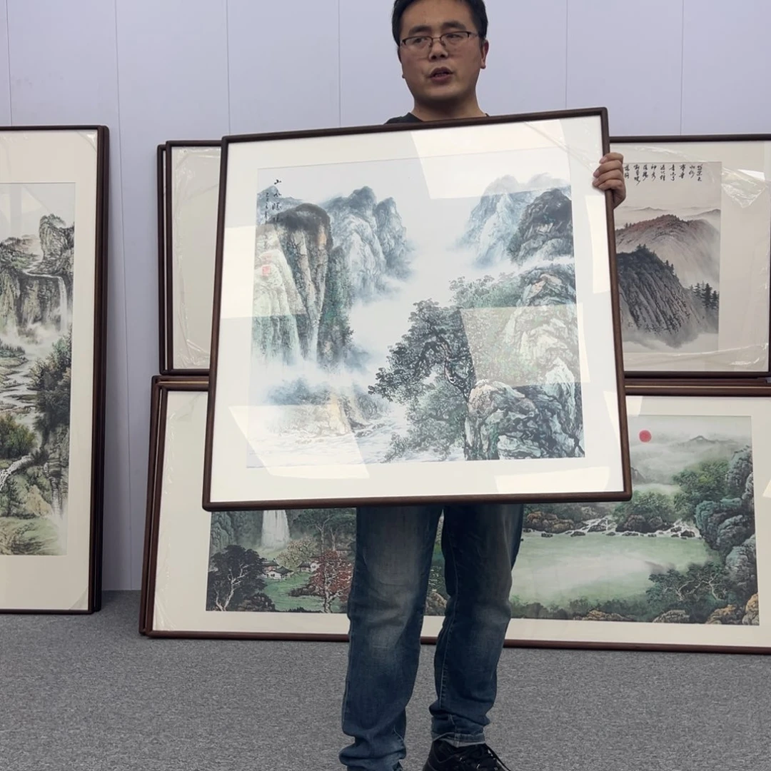 国画国画作品展览80*80