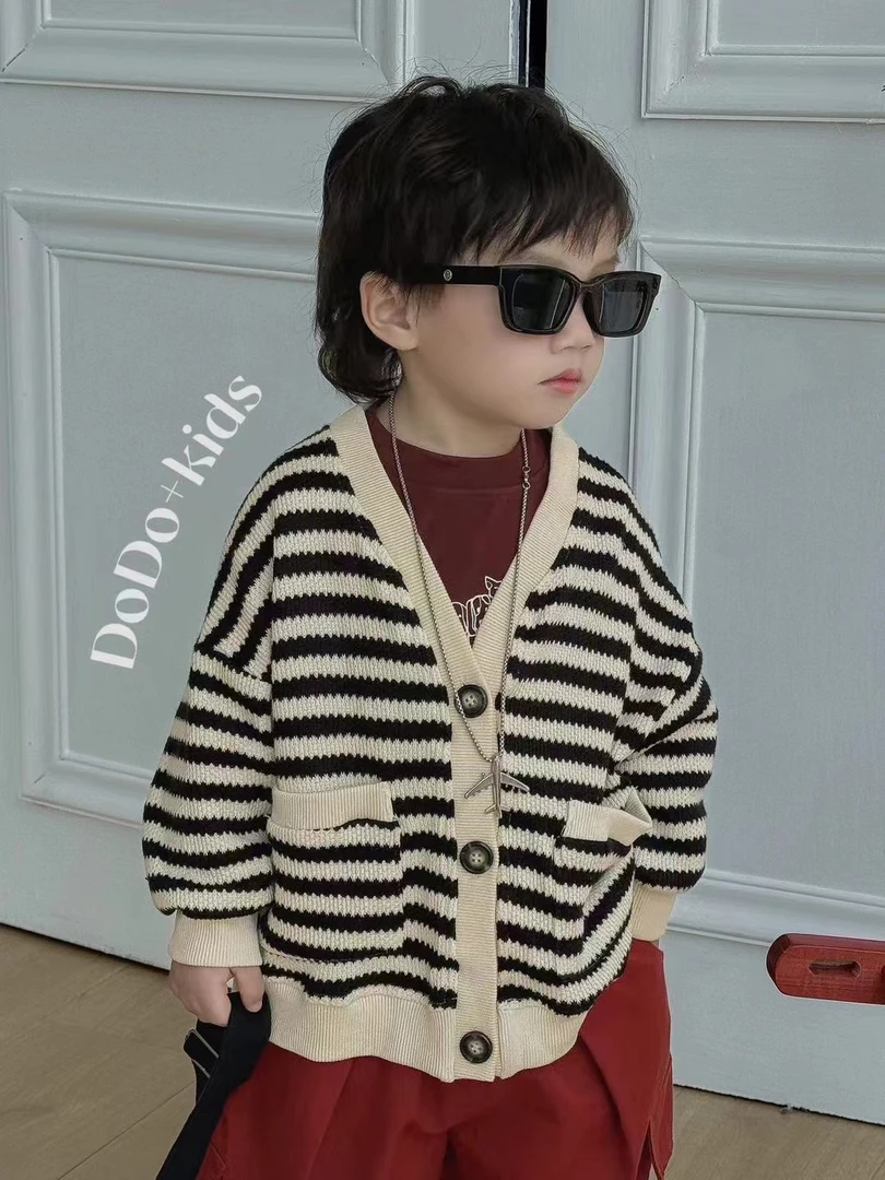 （现货）Q261条纹开衫