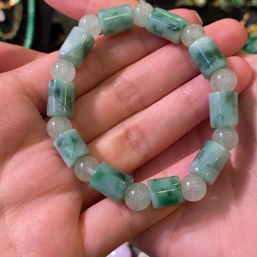 未镶嵌手链翡翠手串