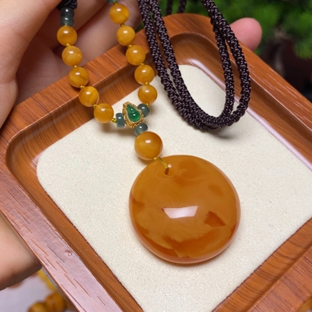 【闪购商品】未镶嵌颈饰蜜蜡项链