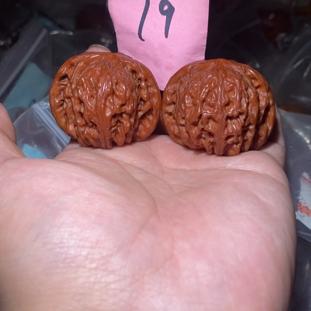 把件文玩核桃43磨盘