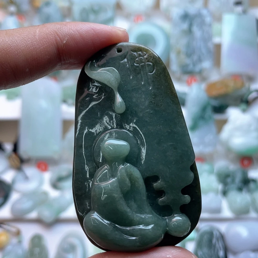 【闪购商品】颈饰未镶嵌翡翠悟道