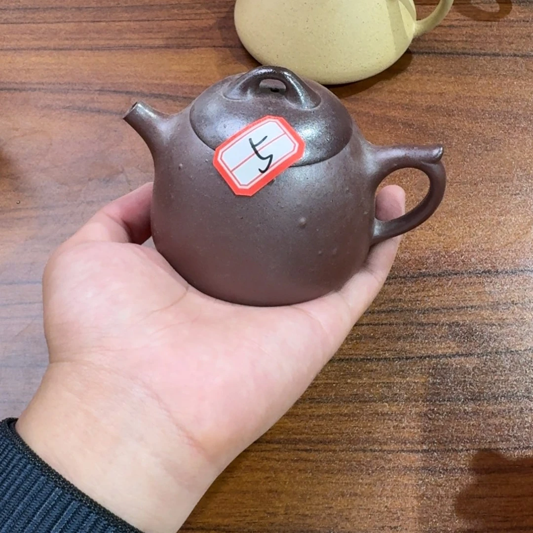 茶壶紫砂5号紫砂壶瑕啦啦啦啦啦柴烧