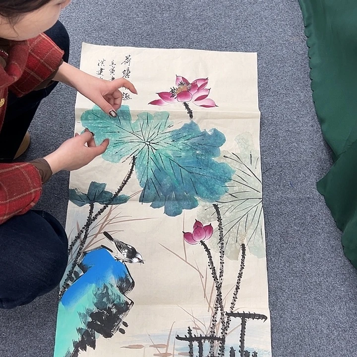 国画手绘国画作品大放漏