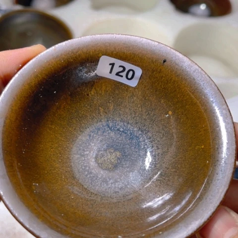 茶盏原矿原釉柴烧建盏