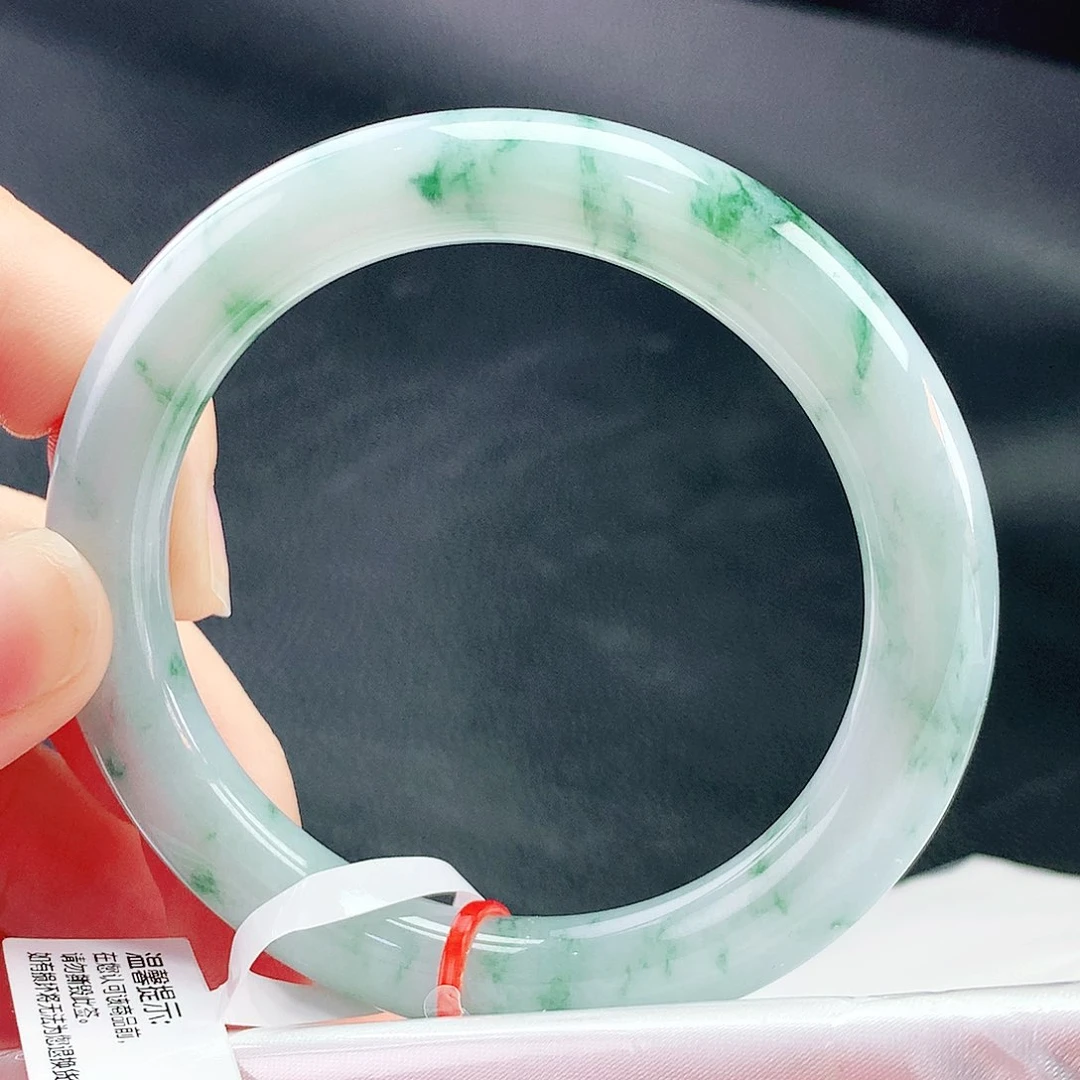 未镶嵌手镯（圆镯）翡翠56圈