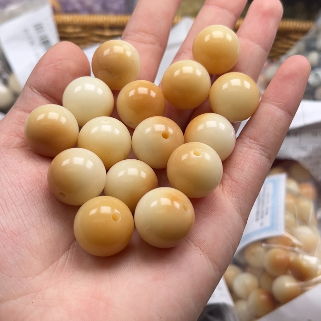 【闪购商品】白玉菩提吊坠z/17mm/10+5炭烧微瑕