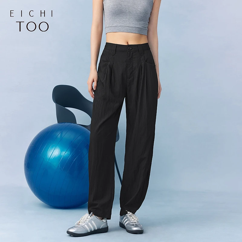 爱居兔夏季新款宽松舒适时尚休闲裤EKCAJ2P015A