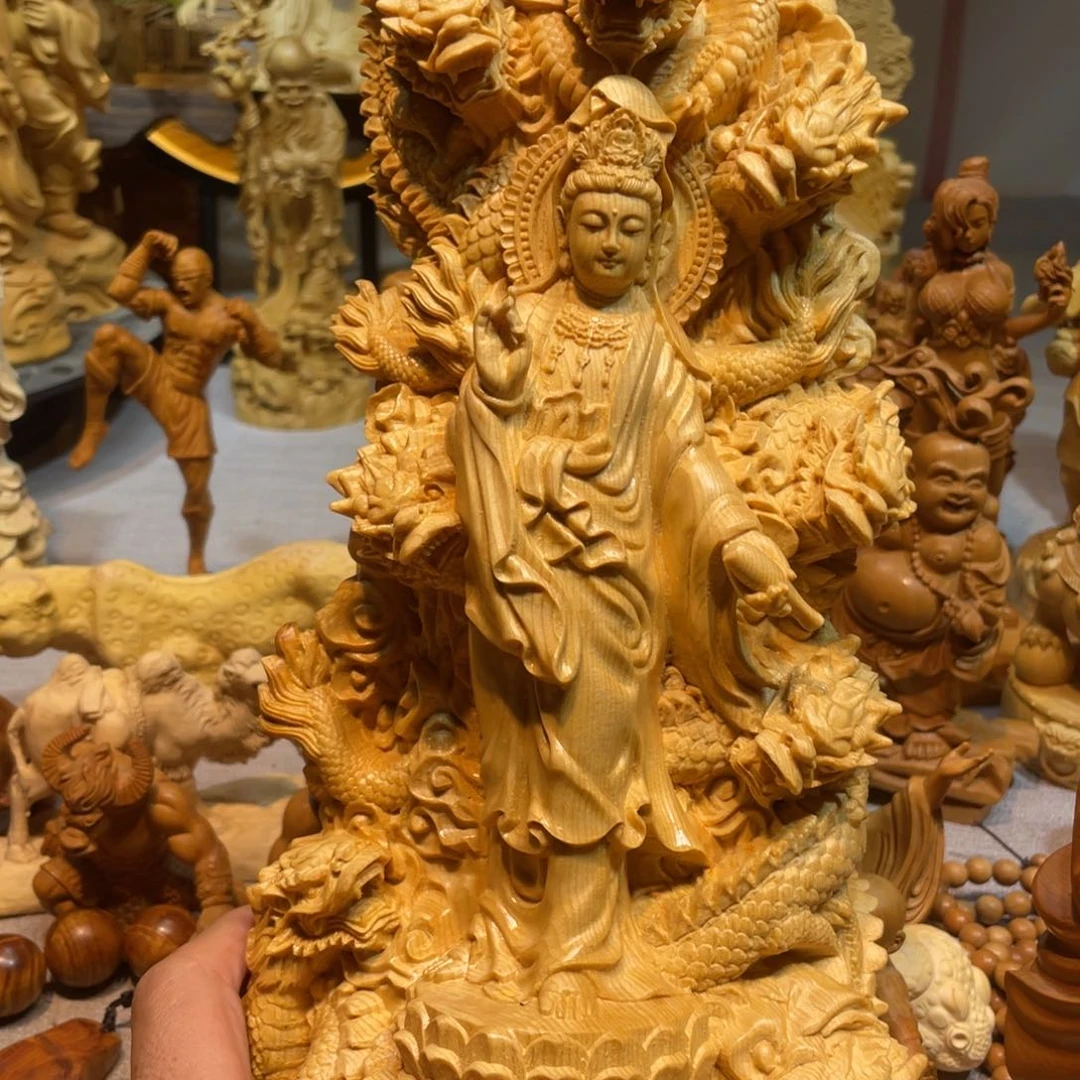 桧木六*桧木九龙观音