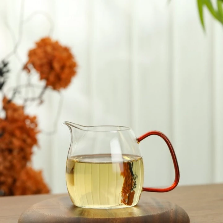 禾器 · 晶彩泰然茶海A款 高硼硅耐热玻璃 公道杯 可加热茶