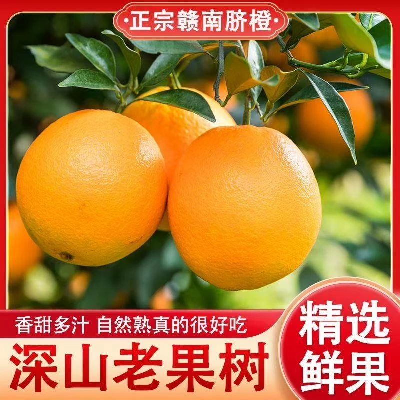 【精选品质】正宗赣南脐橙10斤20斤整箱新鲜甜橙子当季水果产地直发