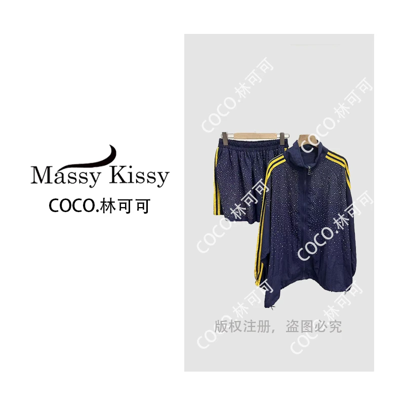 Coco  林可可--时尚套装休闲韩系风上衣重工休闲风时尚套装运动风