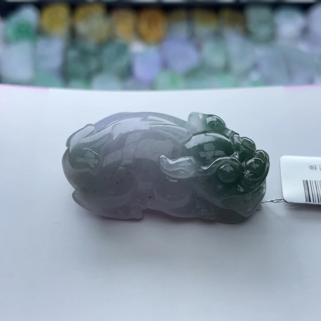 翡翠颈饰未镶嵌貔貅