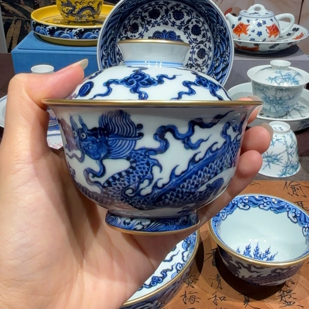 手工手绘陶瓷茶具