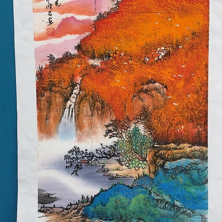 国画在一起的时候就是不知道怎么去做