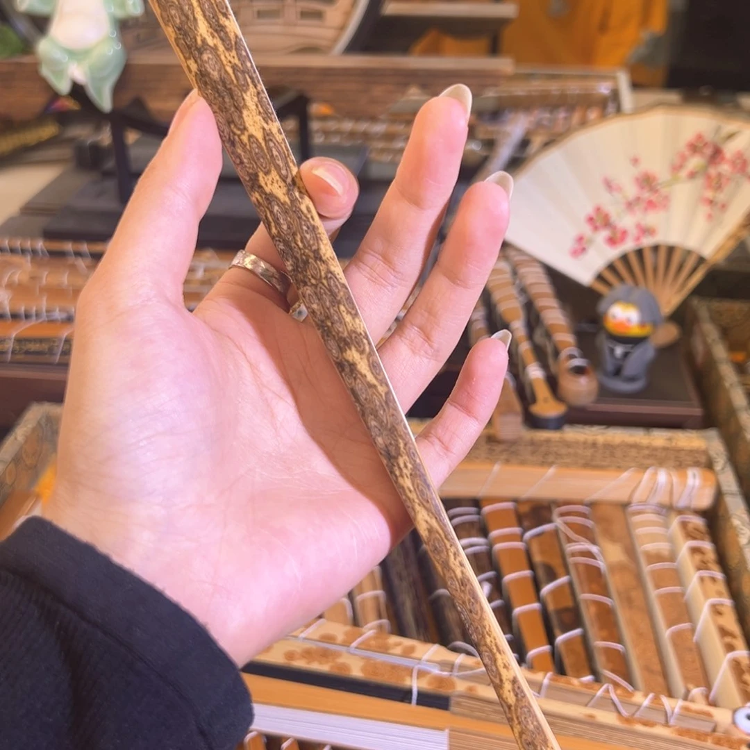 扇子八寸十八方巫章达梅鹿