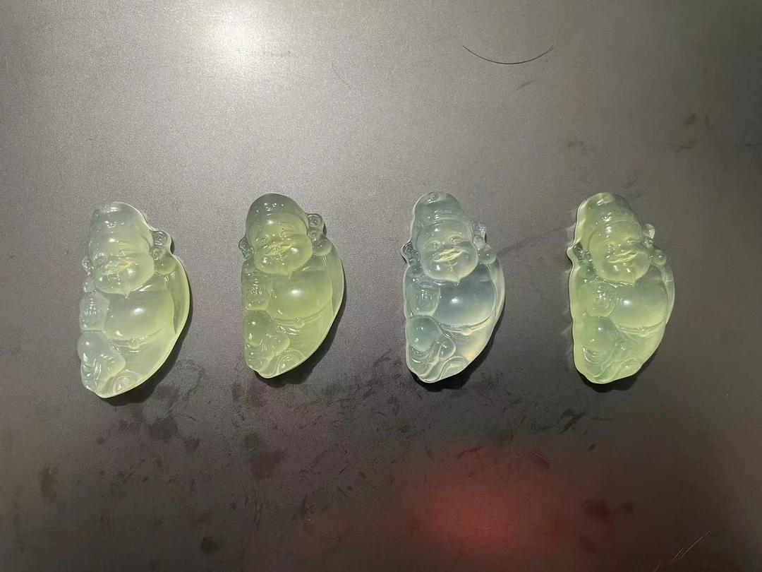 【鲍总福利】蛇纹石玉未镶嵌多样性发其一财神  211