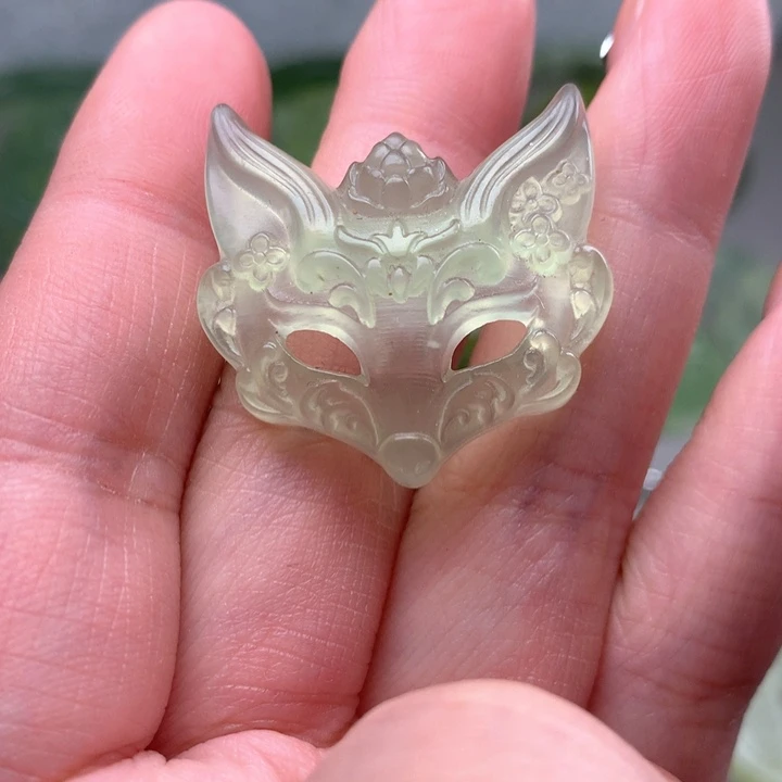 蛇纹石玉未镶嵌颈饰岫玉