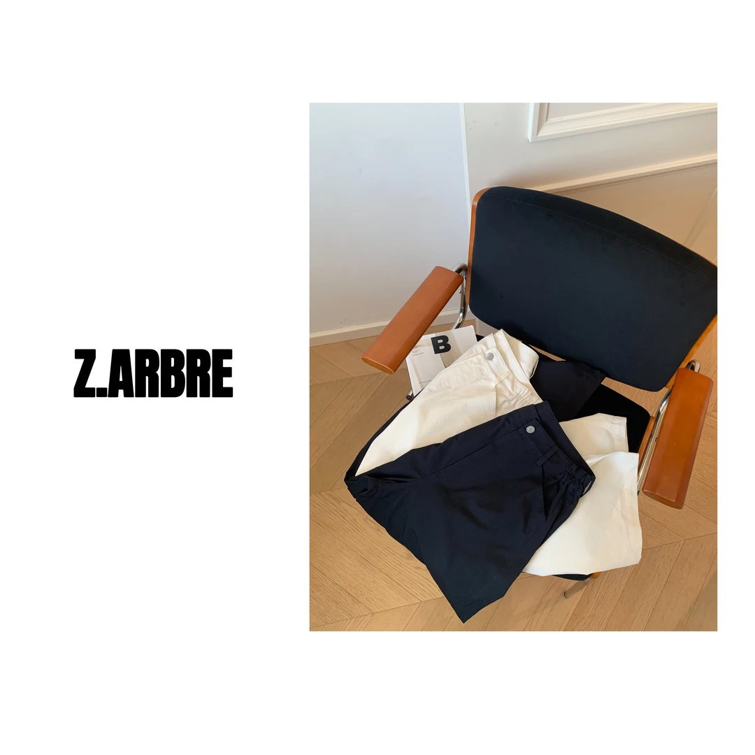Z.ARBRE “美式GIRL”夏日山系休闲直筒工装裤女