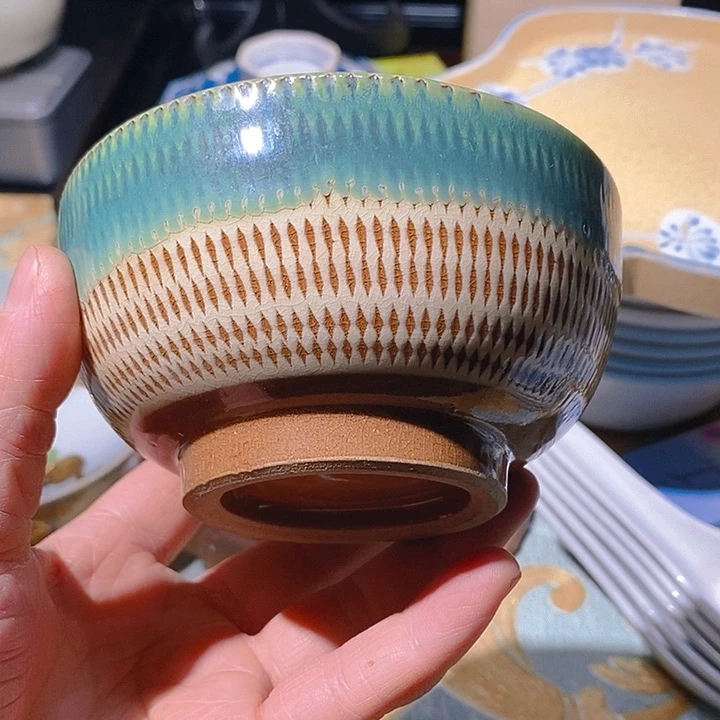 瓷片新年快乐万事如意