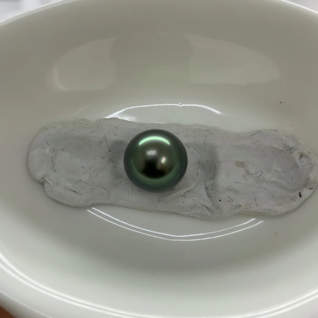 海水珍珠裸珠大溪地10-11mm梅