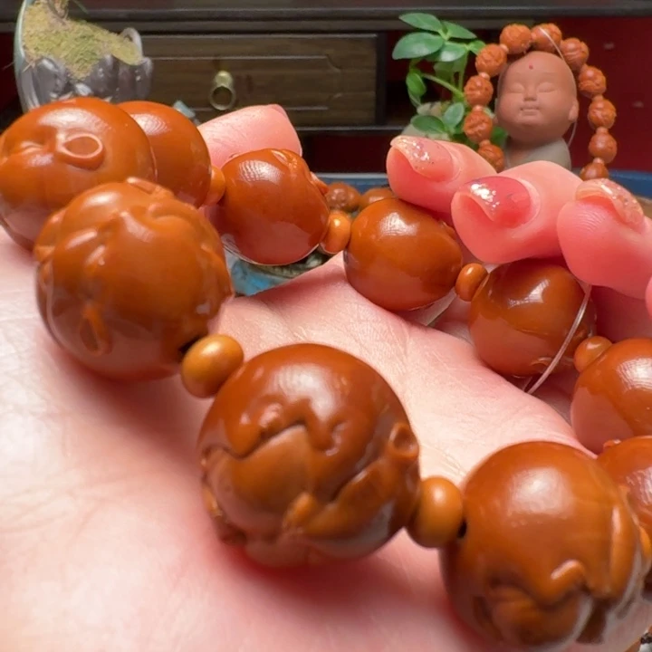 橄榄核手串/手链松鼠