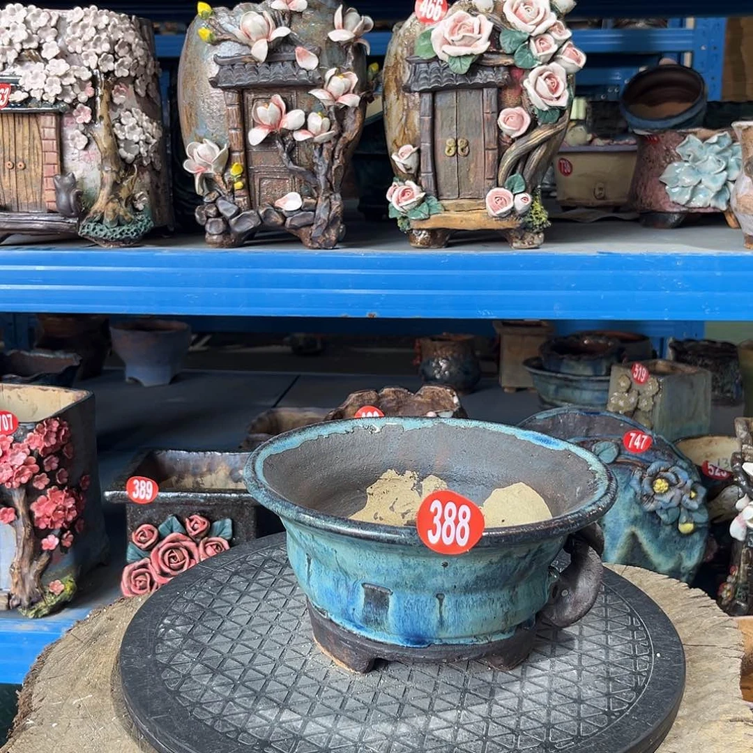 388 号陶然花器手工花盆