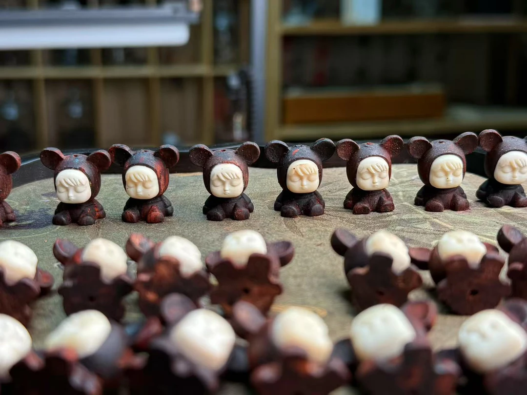 镶嵌猛犸牙降真香睡梦女孩2.0