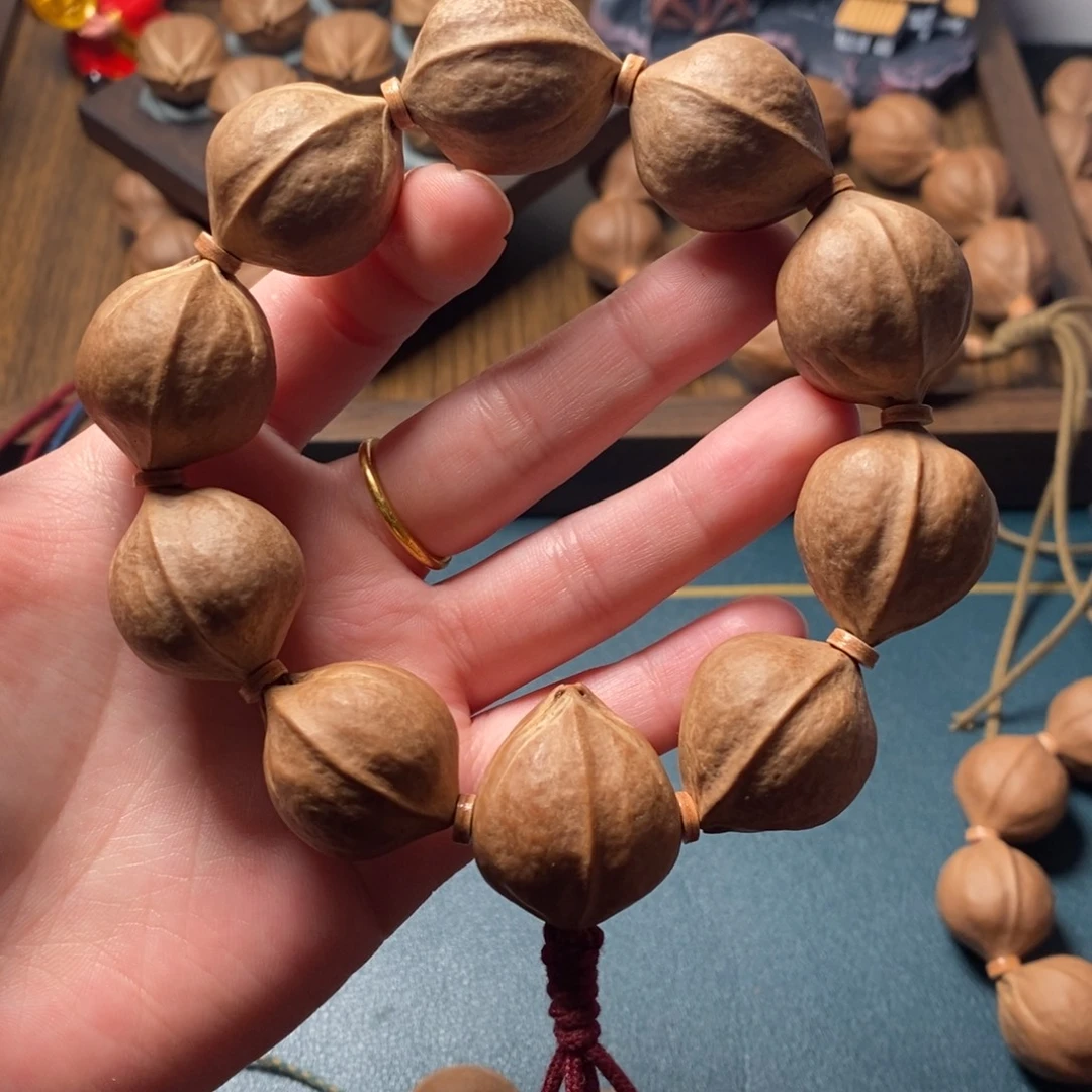 橄榄核手串/手链2327梅林铁三花橄榄核