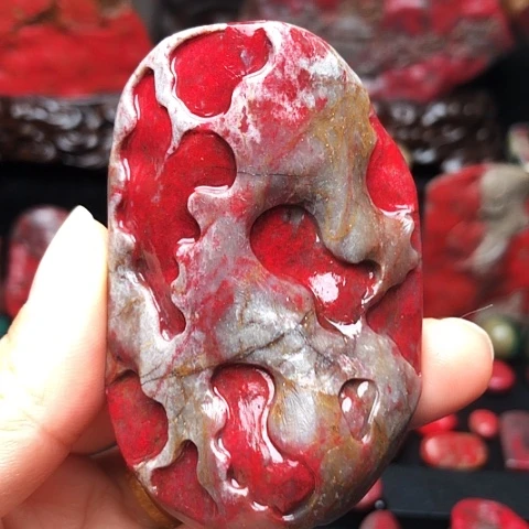 昌化鸡血石昌化鸡血石原石