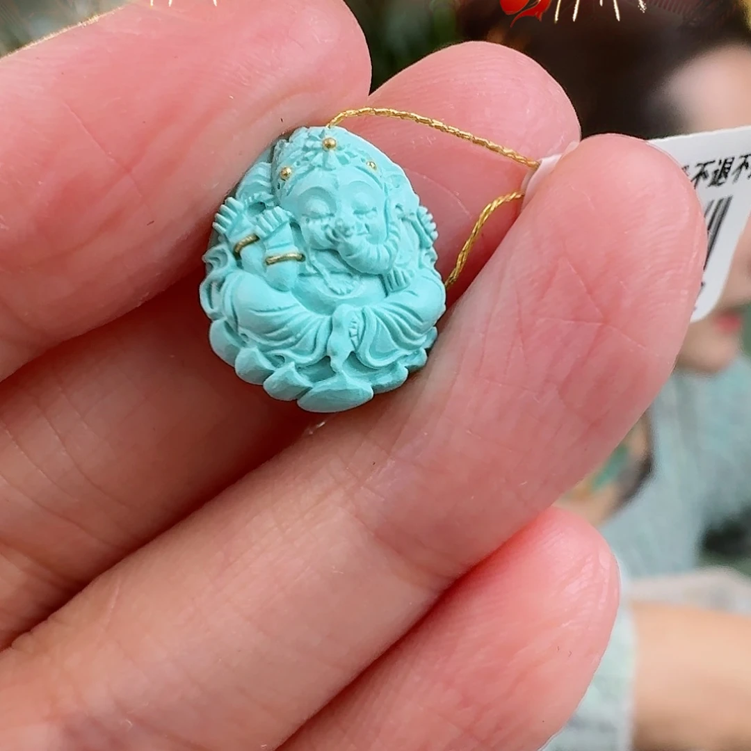 绿松石珠宝奇石未镶嵌