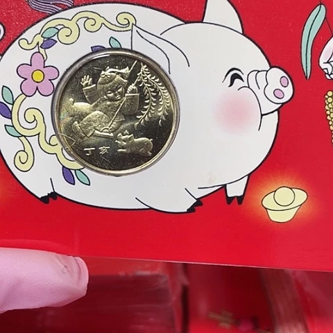 其他普通金属一轮猪卡一个