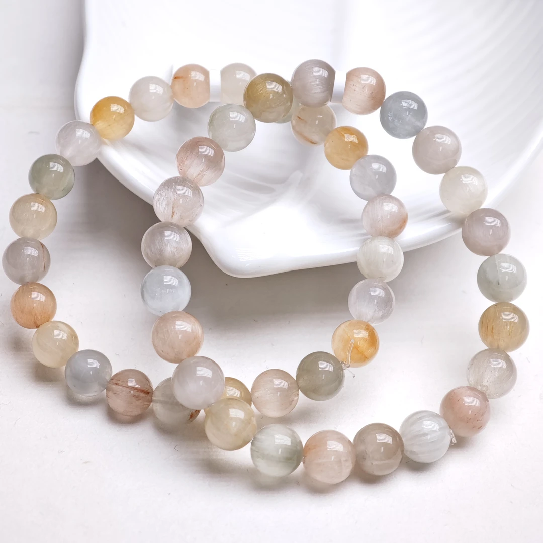 晶匠彩兔毛手串8mm+多样性发一 编号-JP39637