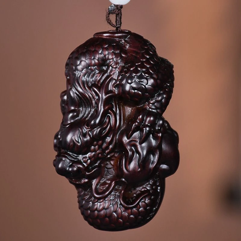 黑檀木手机汽车挂件随身文玩小挂饰