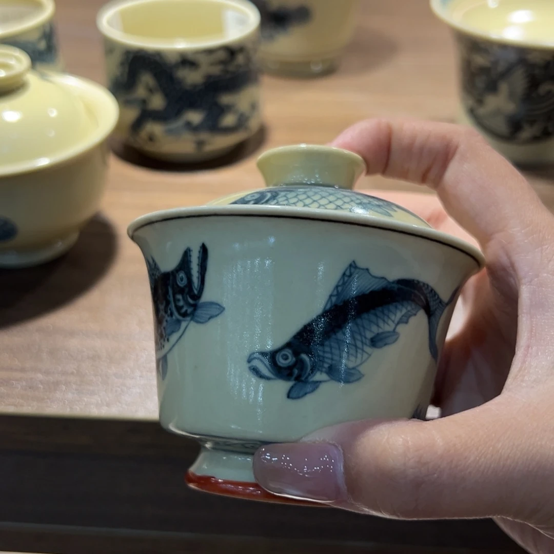 杯文*景德镇陶瓷杯子