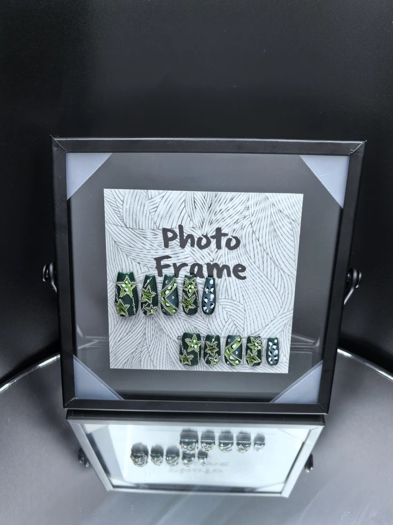 安夏 新星 长梯 纯手工穿戴甲10片 小众款