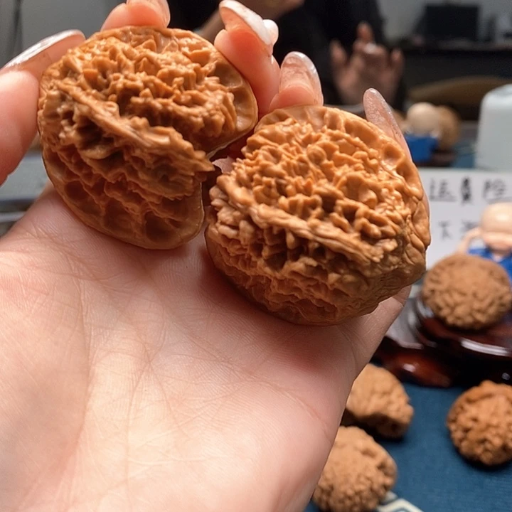 文玩核桃把件满天星43