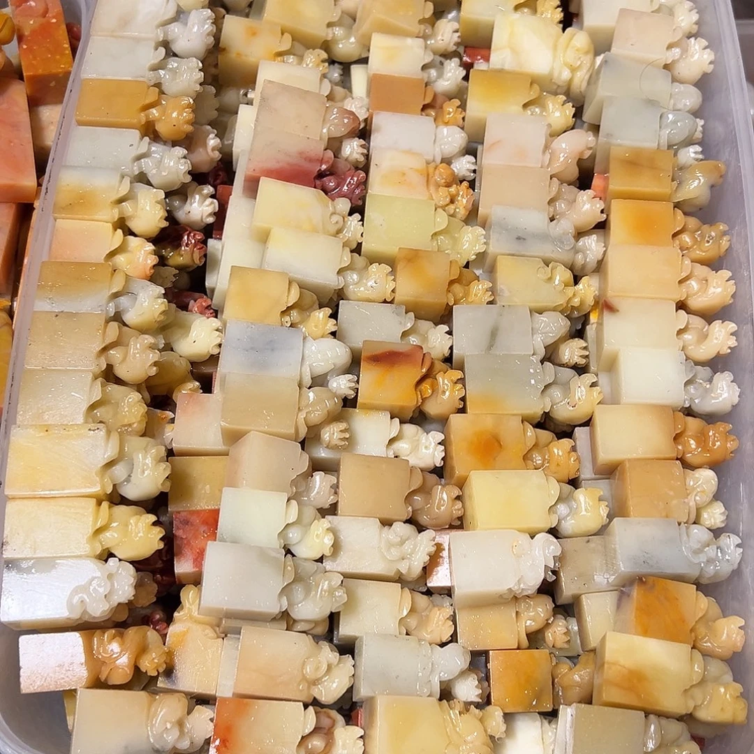 寿山石随机批发50个1.8左右