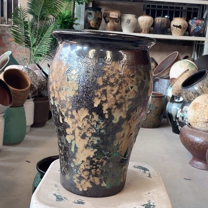 紫砂花盆正品口20高30。z z z