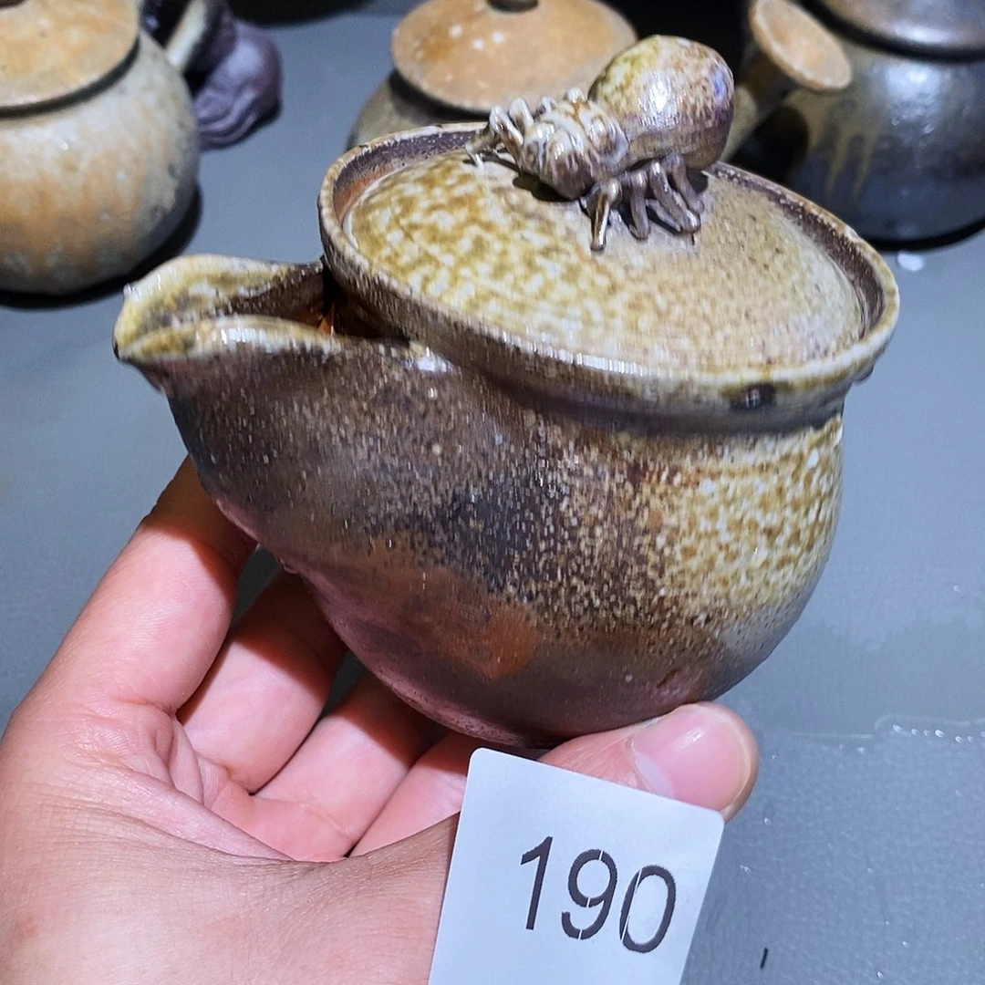 柴烧精品茶器手作