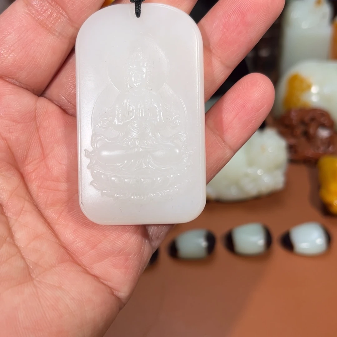 和田玉（白玉）未镶嵌挂件