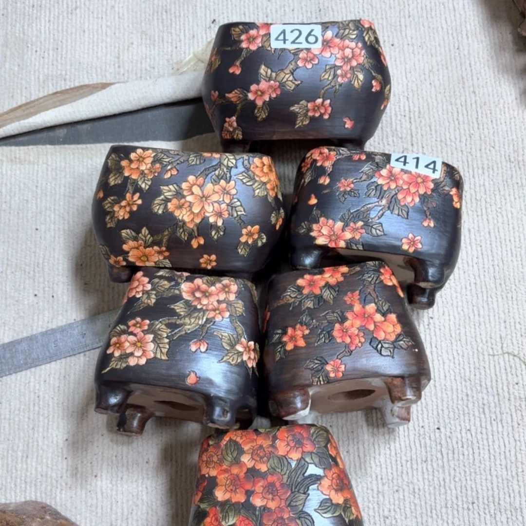 肉***）陶瓷多肉花盆精品