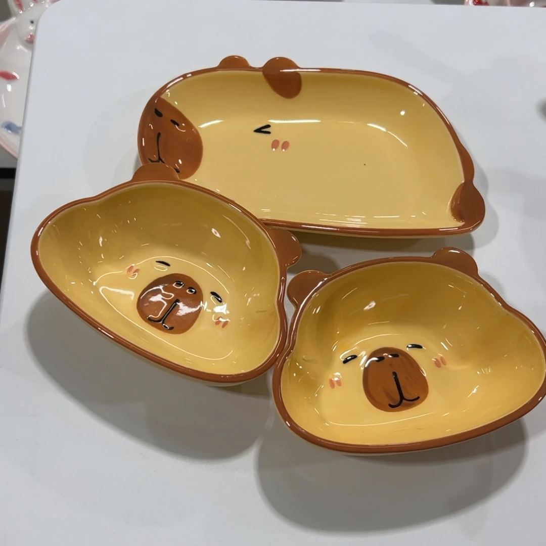 陶摆件高温陶瓷釉下彩正品……