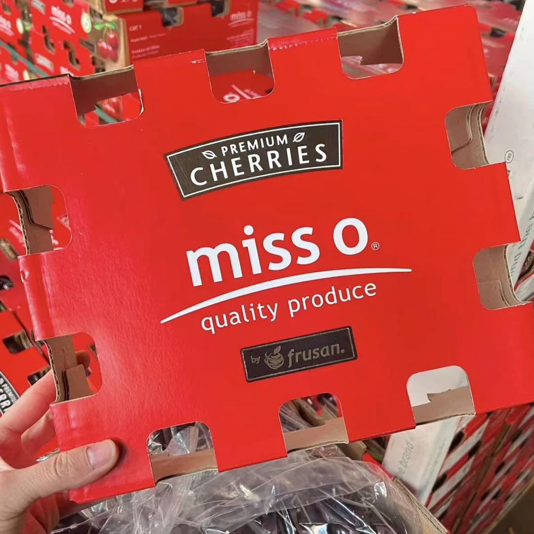 智利空运车厘子国际大牌misso2JD整箱2500g智利