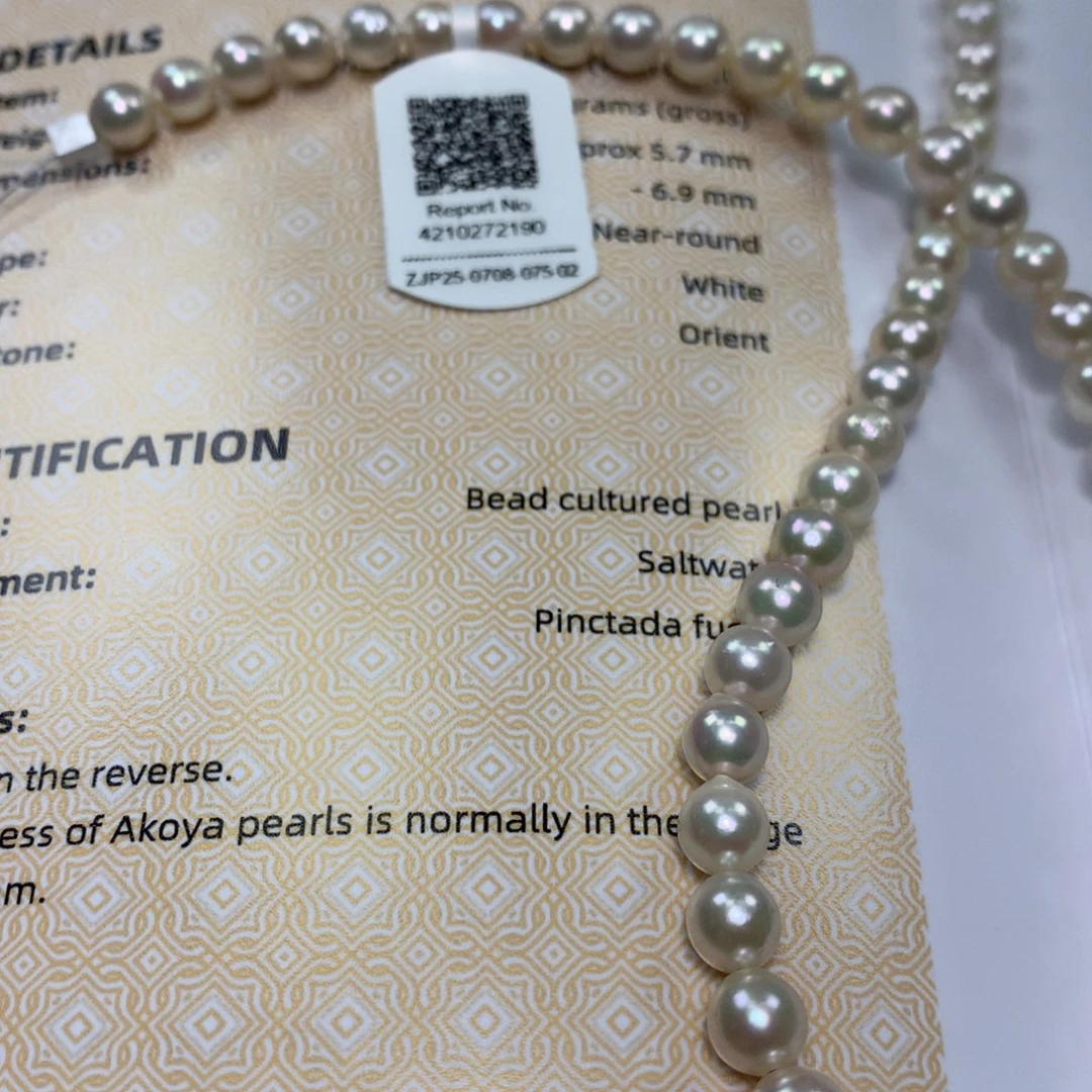海水珍珠未镶嵌项链