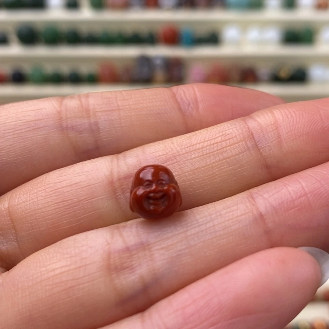 南红玛瑙未镶嵌颈饰